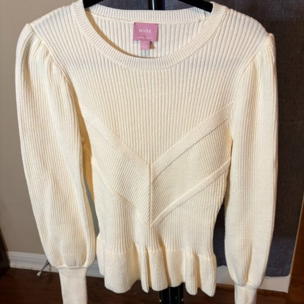 Muse Republic Clothing Cream top